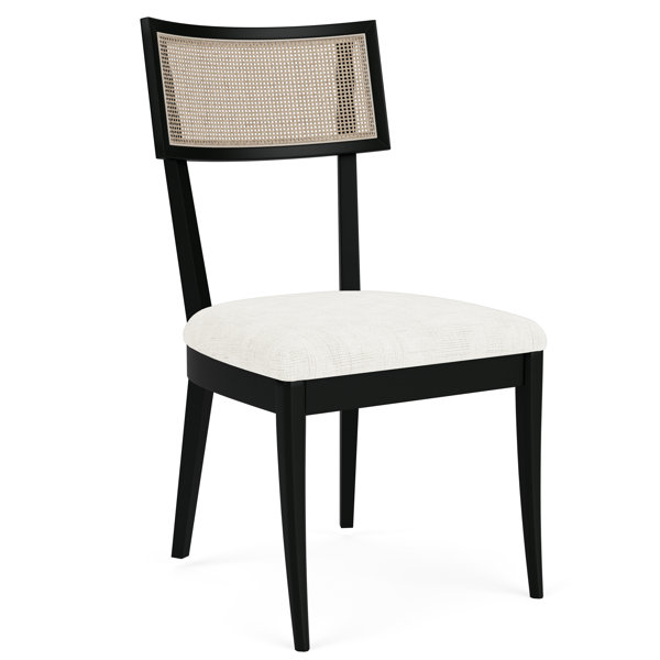 Birch Lane Shannen Upholstered Cane Back Side Chair - Wayfair Canada